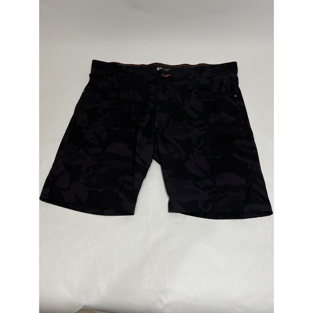 Hawke & Co Shorts Men 40 Black Dynamic Sport Fiber Performance Active Hybrid